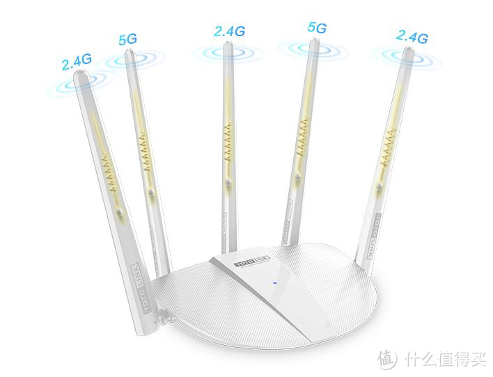 神秘来袭-TOTOLINK A810R 1200M 双频穿墙路由器入手体验