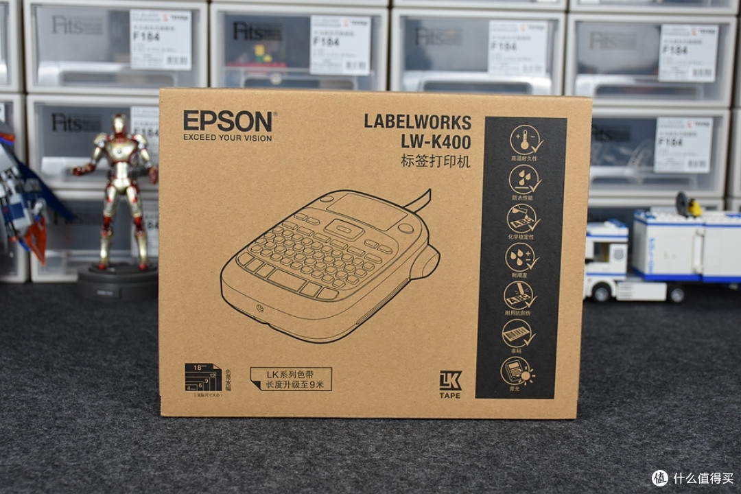 EPSON LW-K400L标签打印机开箱