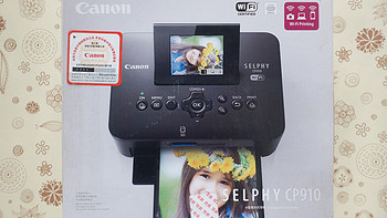 佳能CP910照片打印机外观展示(显示屏|背面|纸口)