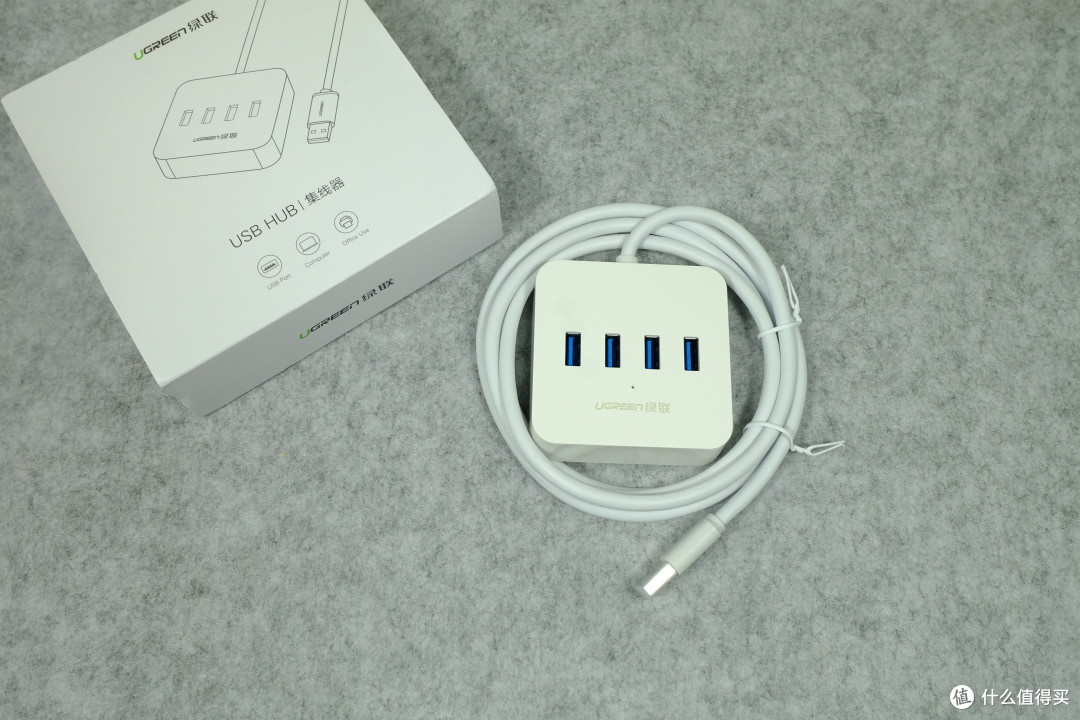 解决电脑USB接口过少的利器:绿联USB3.0接口扩展器
