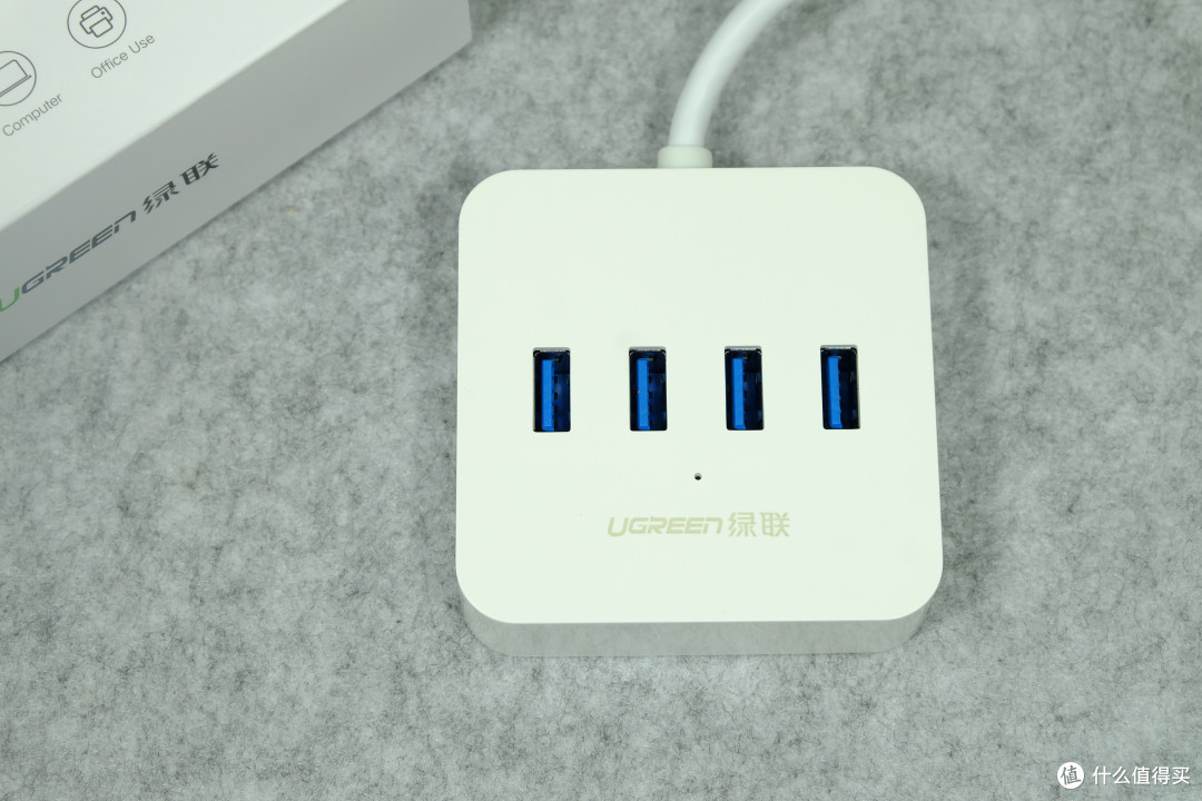 解决电脑USB接口过少的利器:绿联USB3.0接口扩展器