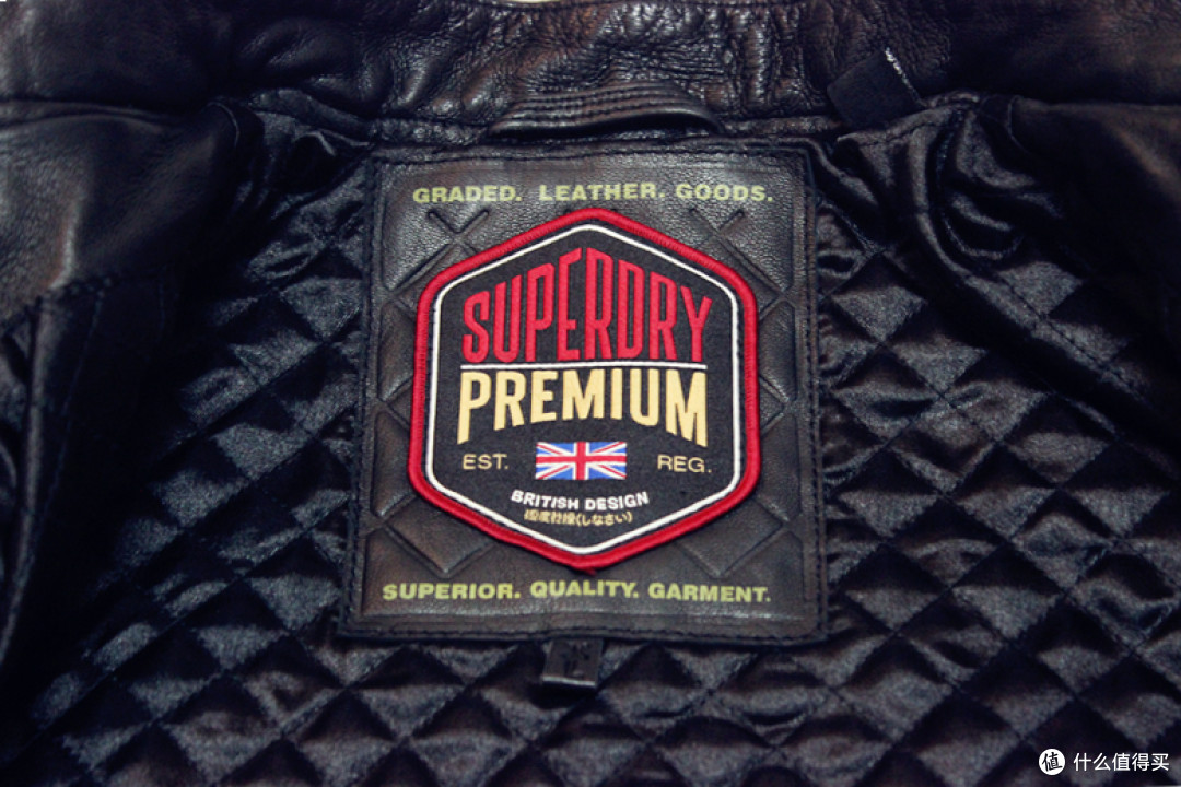 剁了这件皮衣,你就是整条街最靓的电动小哥——Superdry 极度干燥机车皮衣上身实拍