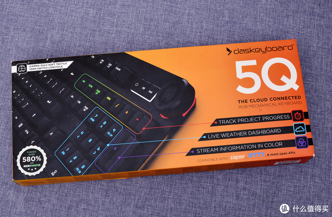开放API加云应用,入手亿次寿命daskeyboard 达仕 Q5机械键盘