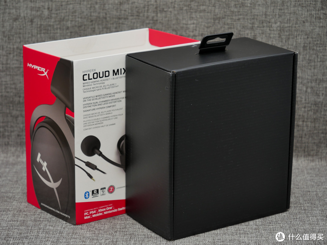 一个耳机的音乐+游戏解决方案:HyperX Cloud Mix 天际 开箱体验