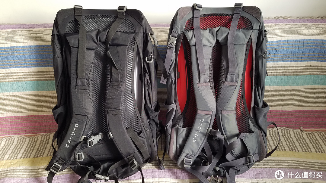 Osprey Tropos 对流 32L 双肩背包 黑色灰色一起开箱