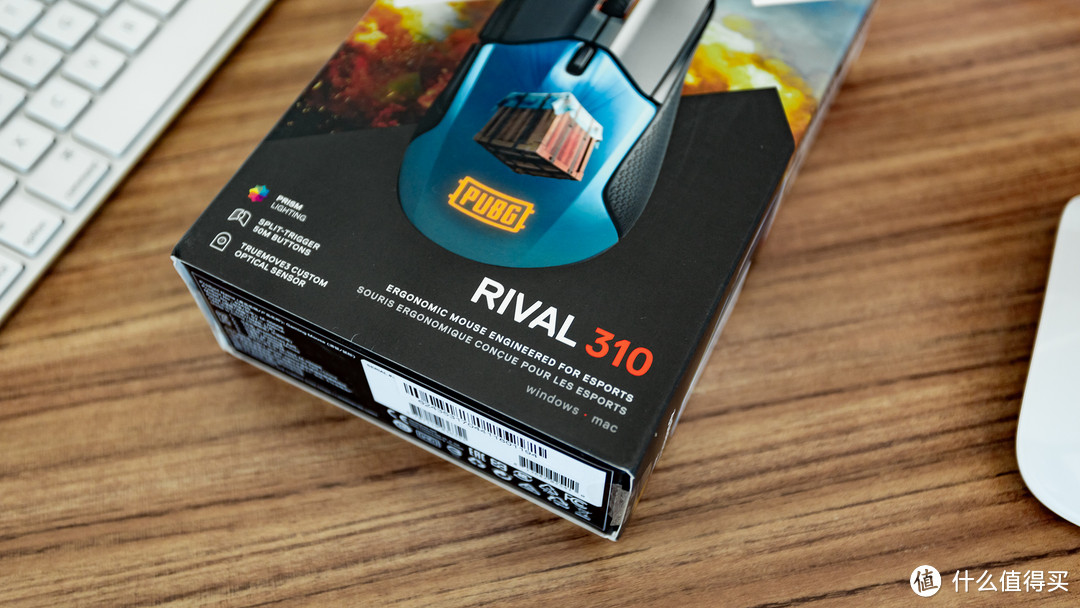 吃鸡精神股东的胜利日！赛睿 Rival 310 PUBG绝地求生限量版鼠标套装测评