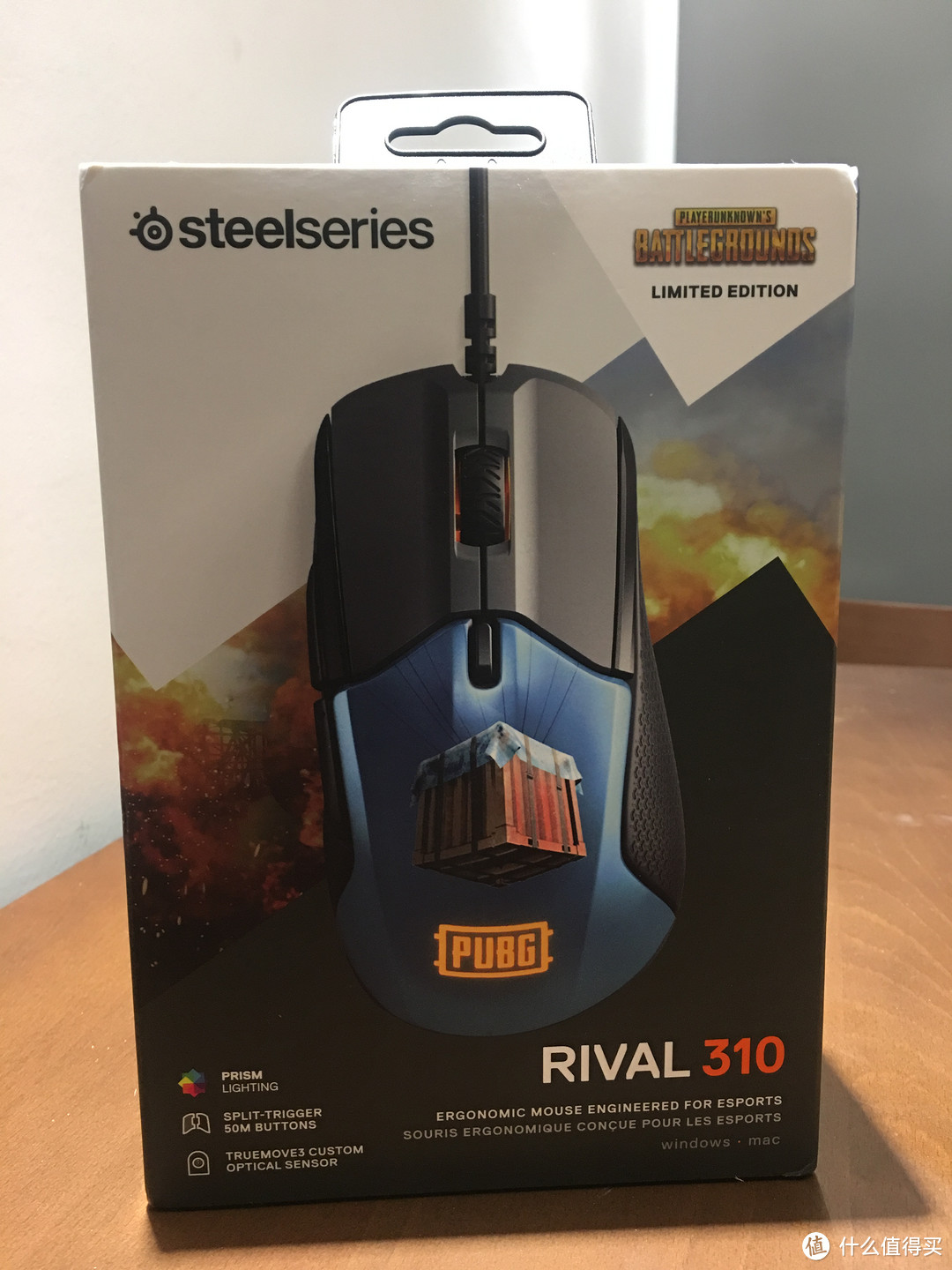 离吃鸡只差一个鼠标—赛睿Rival 310 PUBG绝地求生定制鼠标+鼠标垫评测