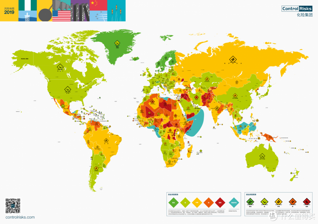 2019全球风险地图出炉，安全的不止欧洲国家，还有这个中东国家