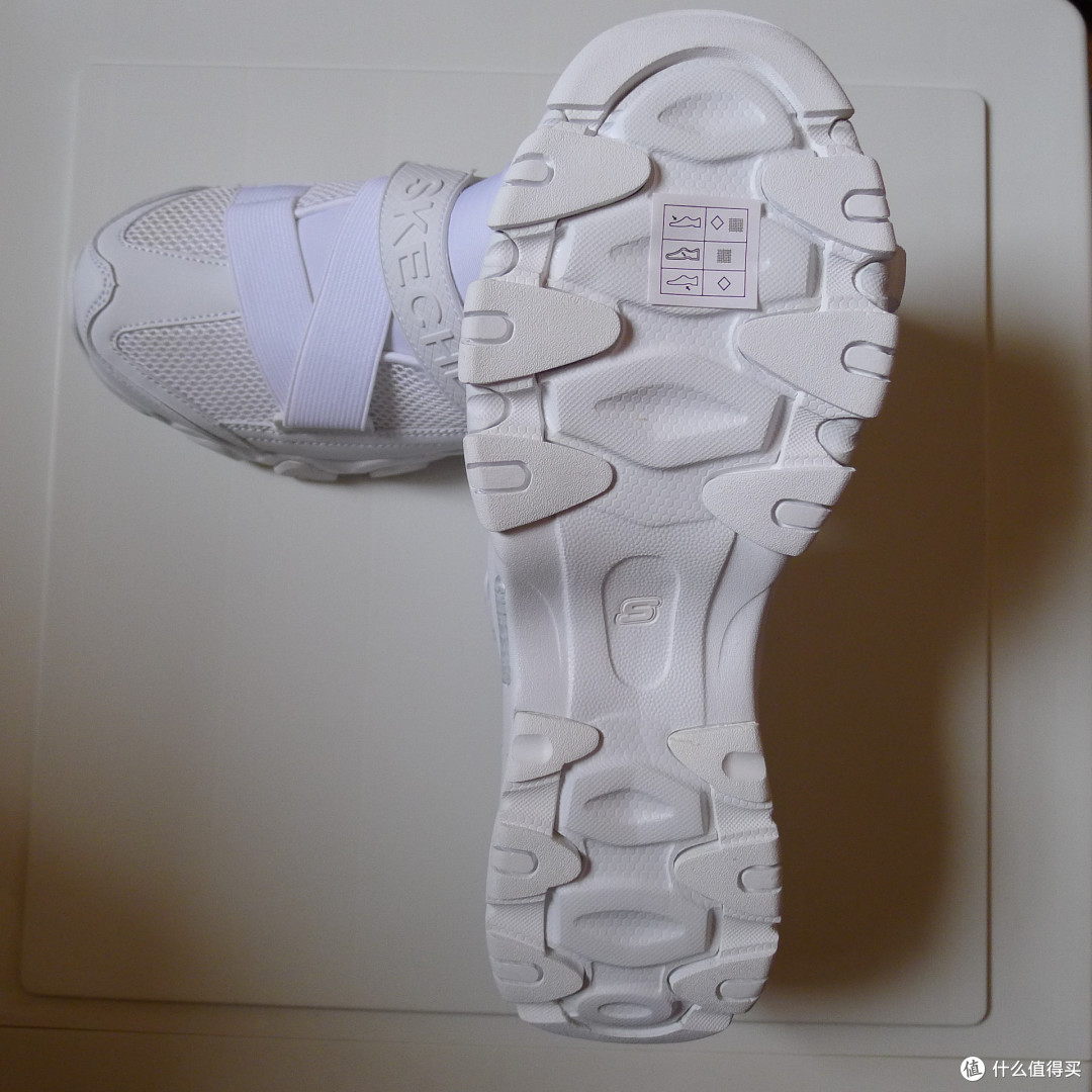 Skechers斯凯奇 休闲鞋 厚底增高熊猫鞋 88888016