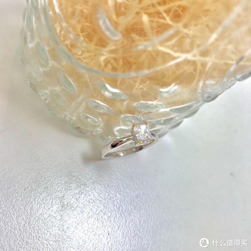 我的祖母绿型钻戒💍