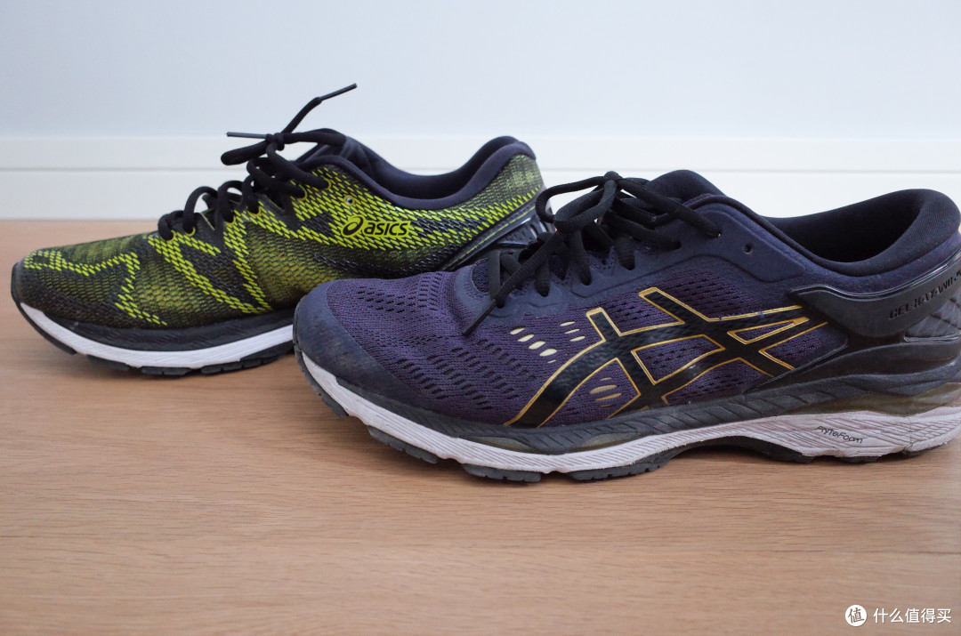Asics kayano24与Nimbus20简单对比