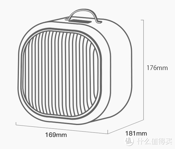 不小巧，不智能，但能完成本职工作的桌面暖风机