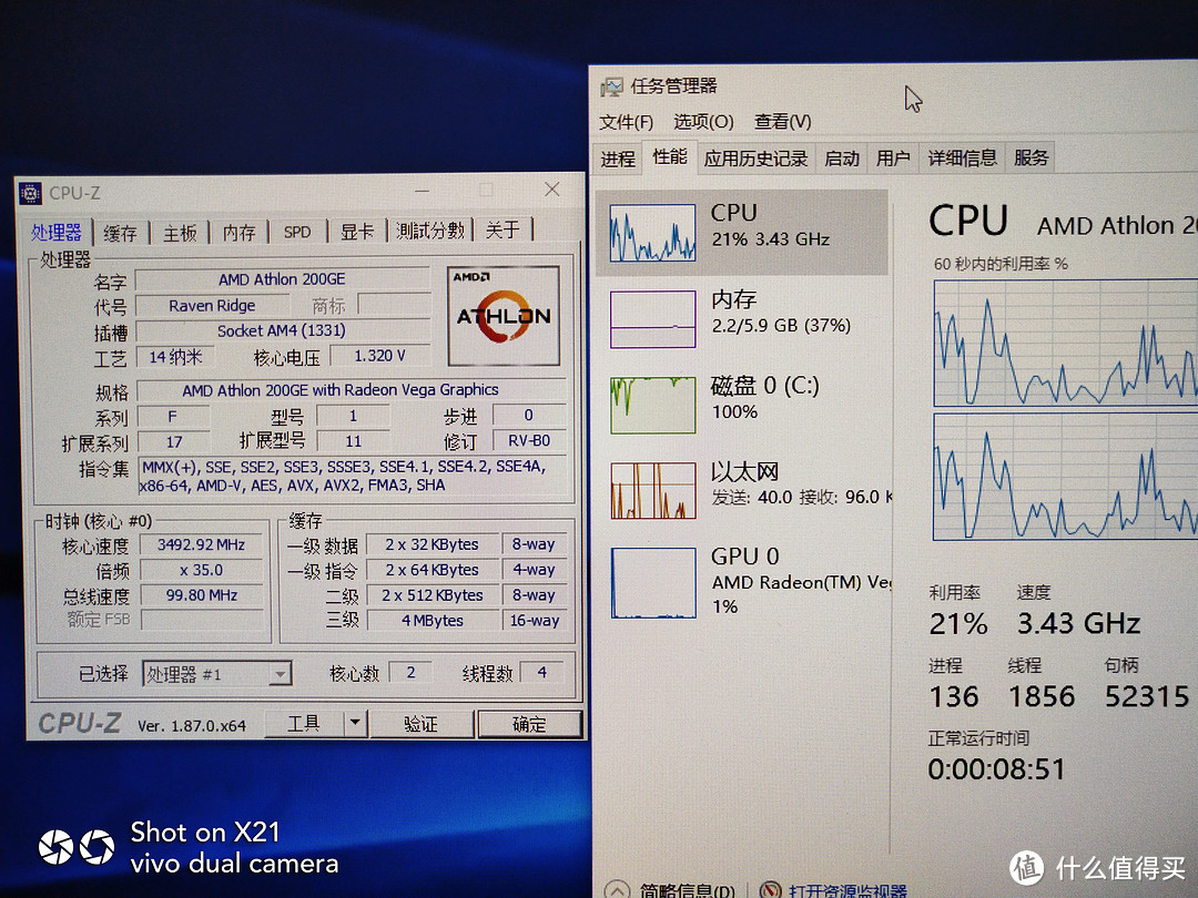 cpuz、资源管理器