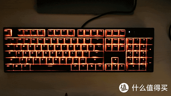 扎实的做工，炫丽的灯效：DURGOD杜伽 金牛座 K310 cherryMX茶轴机械键盘