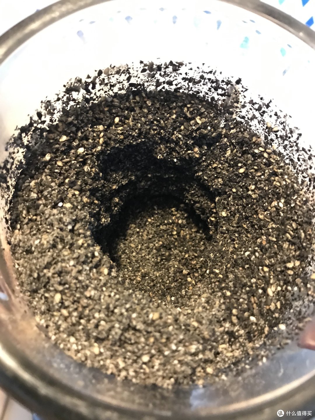 这是第一次研磨，要比这个颗粒度更细一点