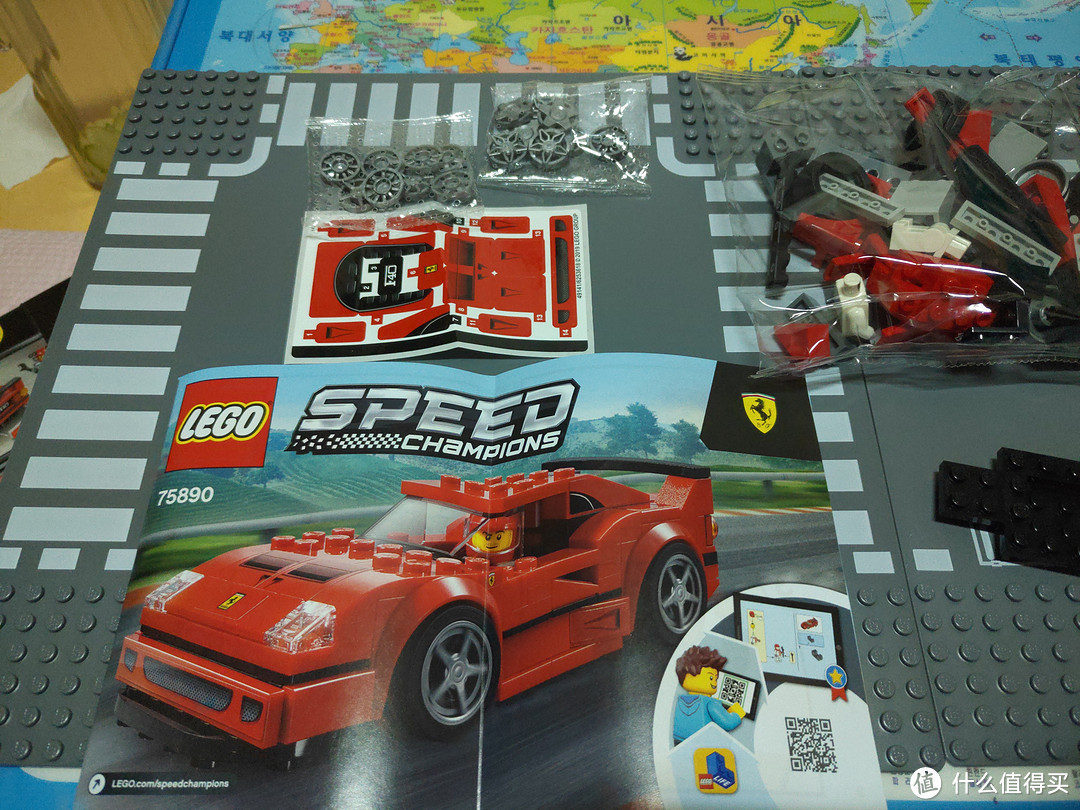 2019新品来了！— LEGO 乐高 超级赛车系列 75890 开箱