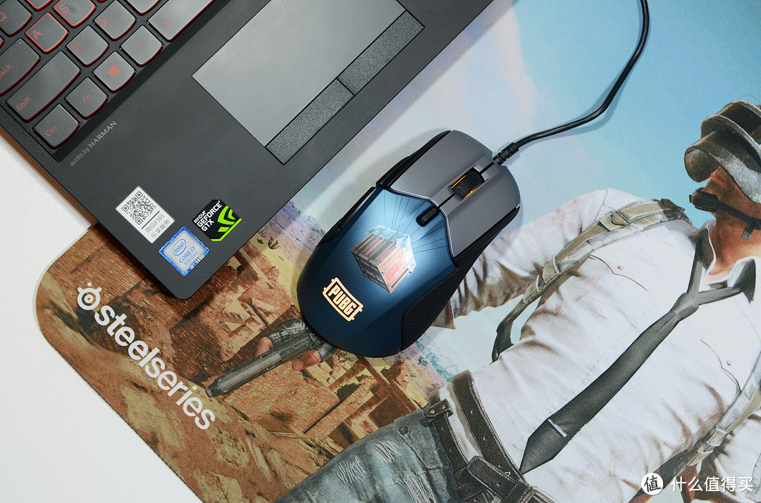 来自大妈的新年“狂欢”，SteelSeries 赛睿 Rival 310 PUBG绝地求生限量版鼠标+鼠标垫套装