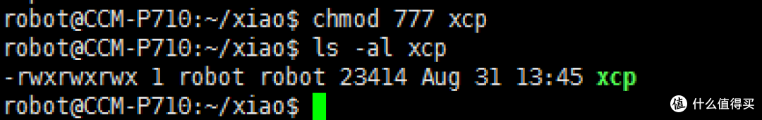 chmod