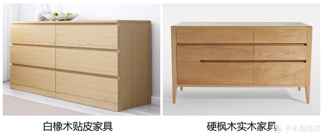 如何鉴别实木家具与贴皮家具？