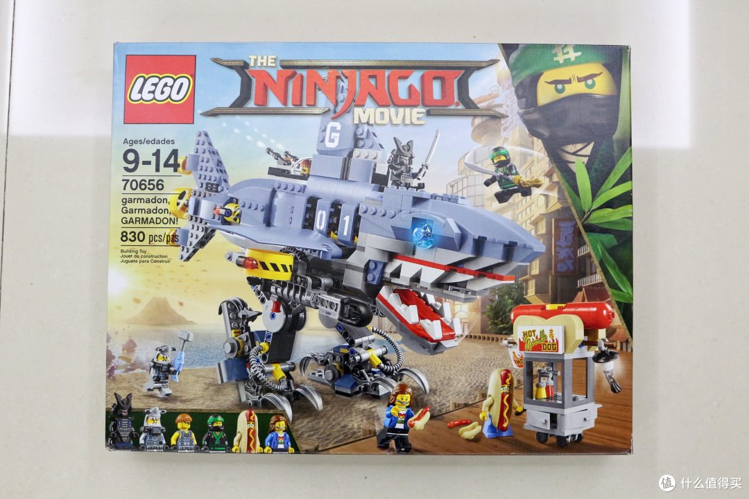 入手于美亚，黑五折扣价55刀左右，830颗粒。本款set的名称就是“garmadon Garmadon GARMADON！”还原电影场景中的台词。