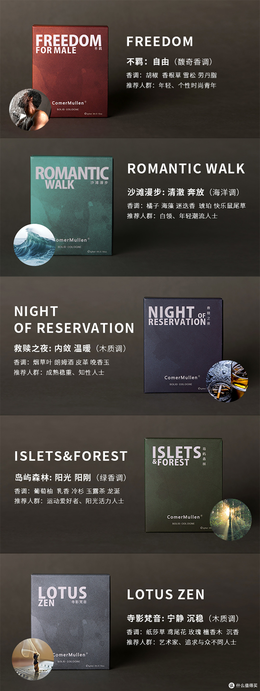 蔻美慕蓝固态香膏，男人的偏爱