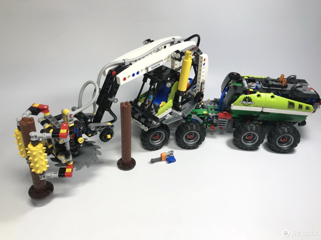 LEGO 乐高 拼拼乐 篇203： 税补来的2018年科技气动套装 42080 多功能林业机械