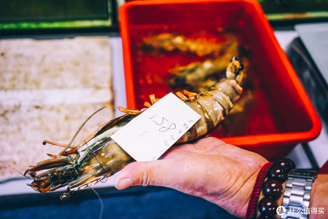 老虎虾，折合200rmb一斤，挺贵的