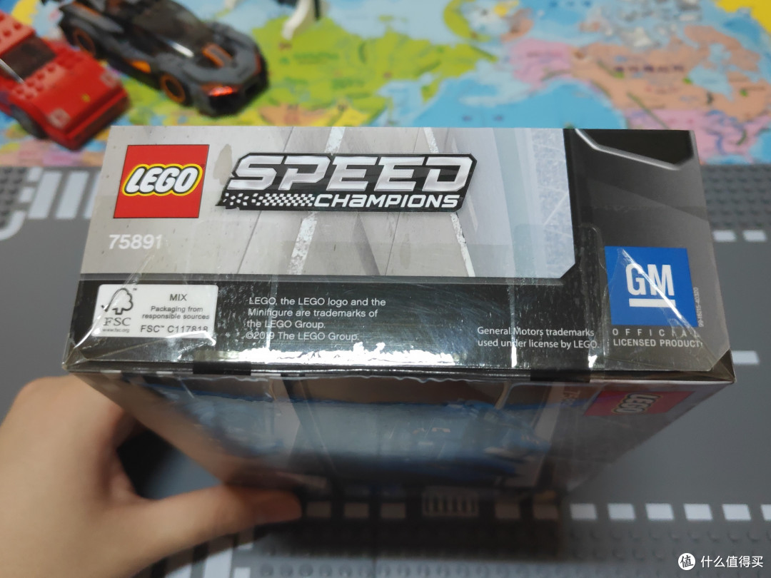 新零件,新玩法——LEGO 乐高 超级赛车系列 75891 雪佛兰科迈罗ZL1赛车 开箱