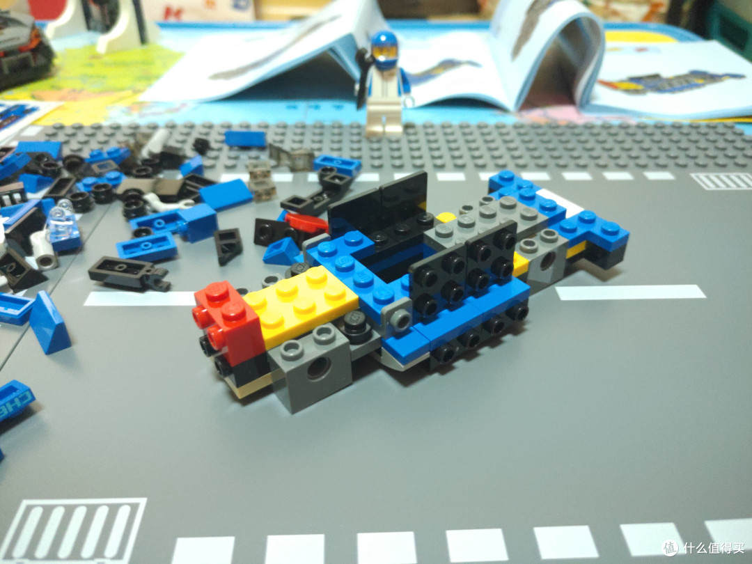 新零件,新玩法——LEGO 乐高 超级赛车系列 75891 雪佛兰科迈罗ZL1赛车 开箱