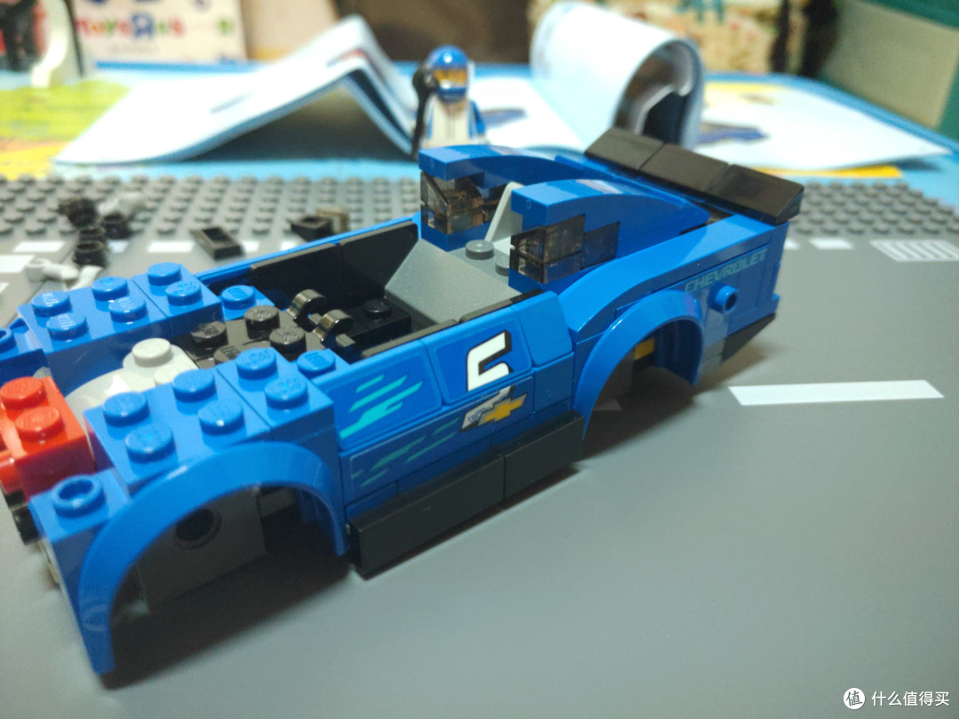新零件,新玩法——LEGO 乐高 超级赛车系列 75891 雪佛兰科迈罗ZL1赛车 开箱