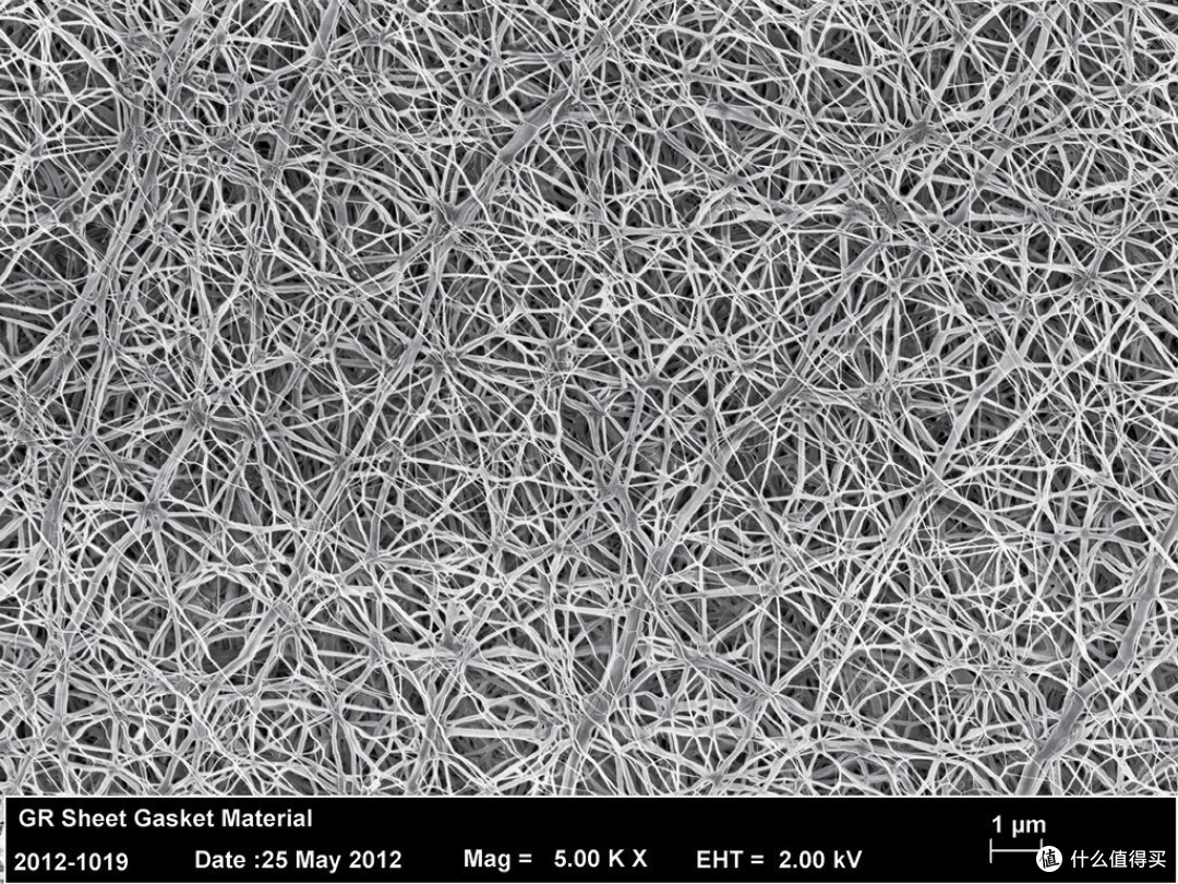 电子显微镜下的eptfe膜