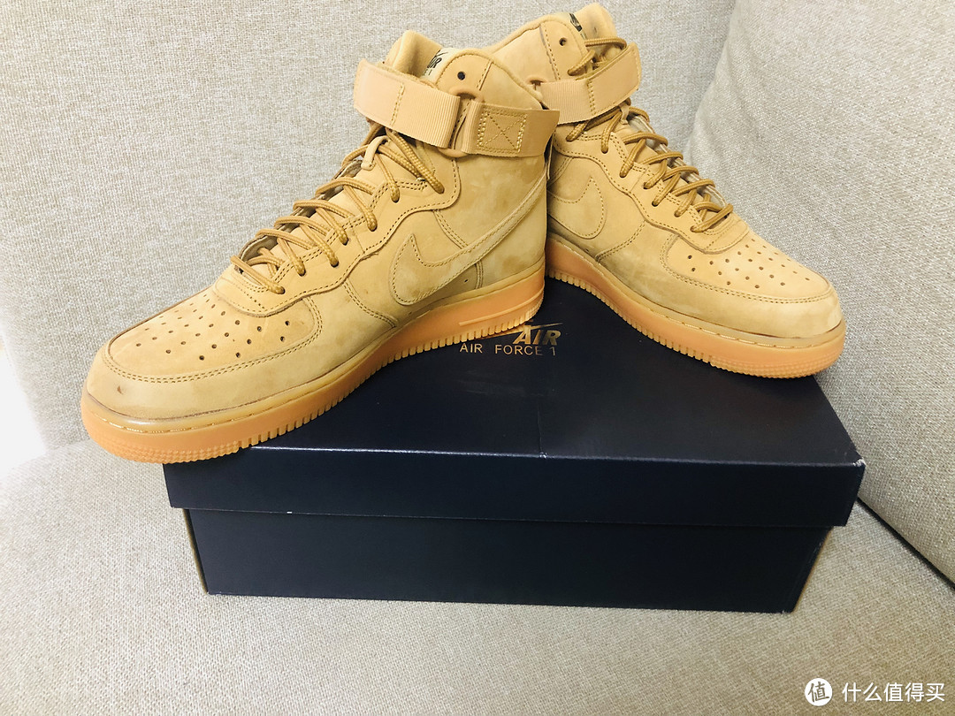 经典总在延续，传奇永不落幕—AIR FORCE 1 high 小麦