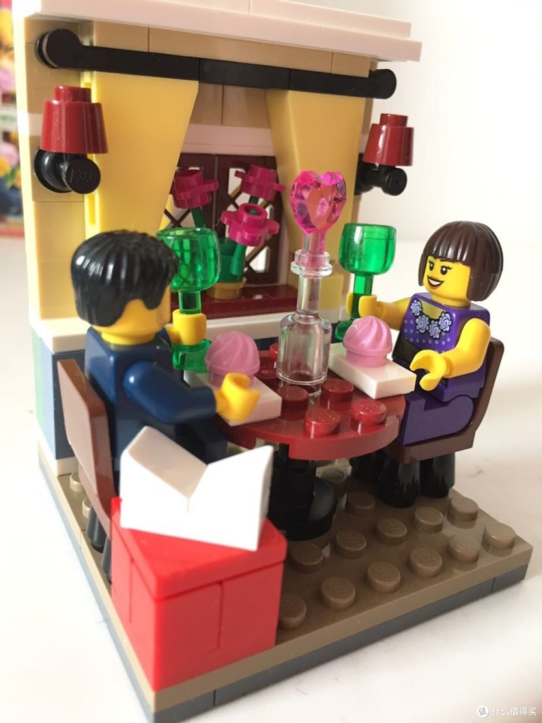 应景一下:LEGO 乐高 40120情人节晚餐小套装晒单