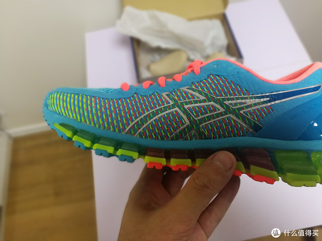 库存鞋大清仓—白菜价拿下的Asics 亚瑟士 GEL-QUANTUM 360 CM 跑鞋开箱