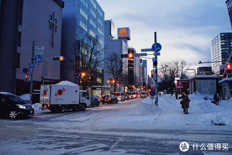 冬季到北海道来看雪