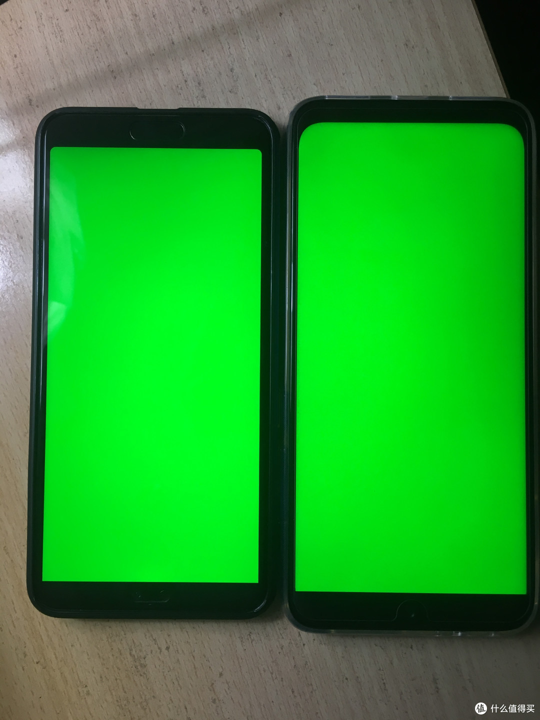上p20,下红米note7