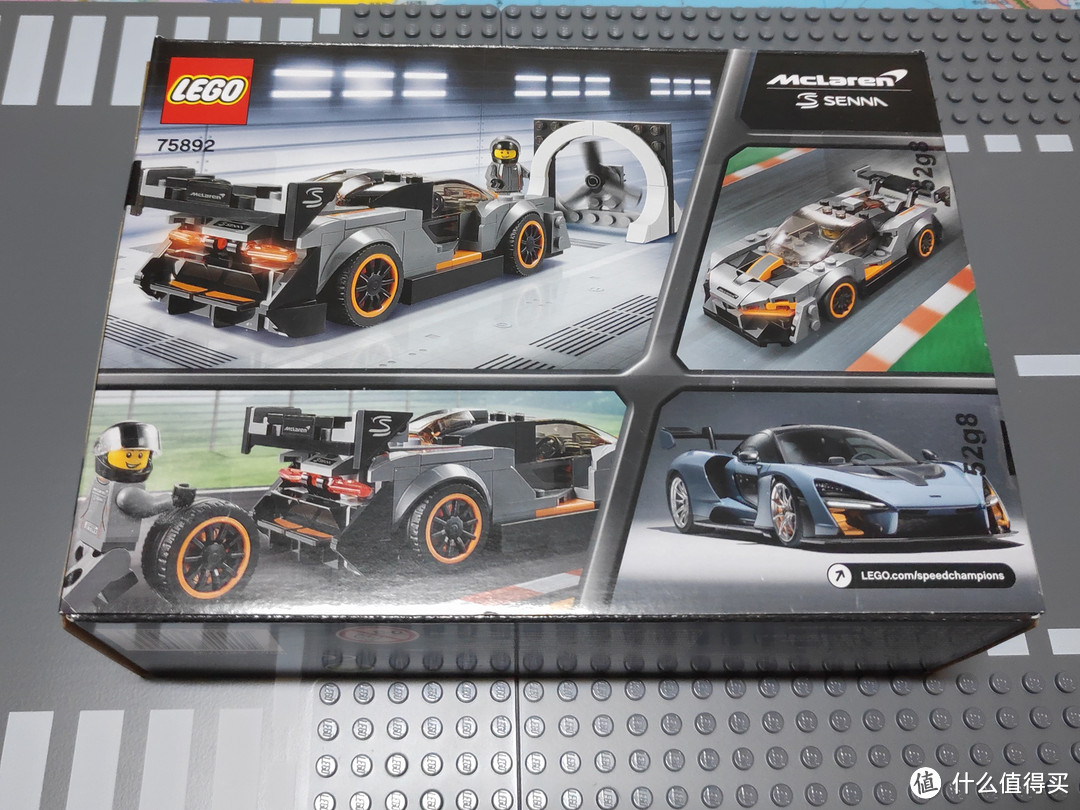 2019新品中最风骚的跑车——LEGO 乐高 超级赛车系列 75892 迈凯伦塞纳