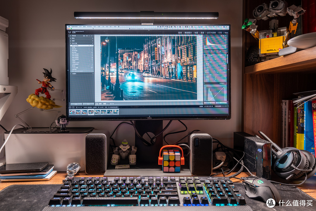 打造摄影师/程序员的高效桌面—明基 BenQ ScreenBar 电脑显示器挂灯体验