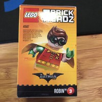 L乐高 brickheadz方头仔 41587罗宾外观展示(零件|面部|发型|底座)