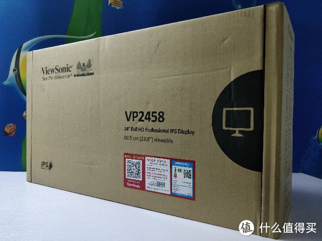 【黑翼】优派VP2458——专业显示器使用感受