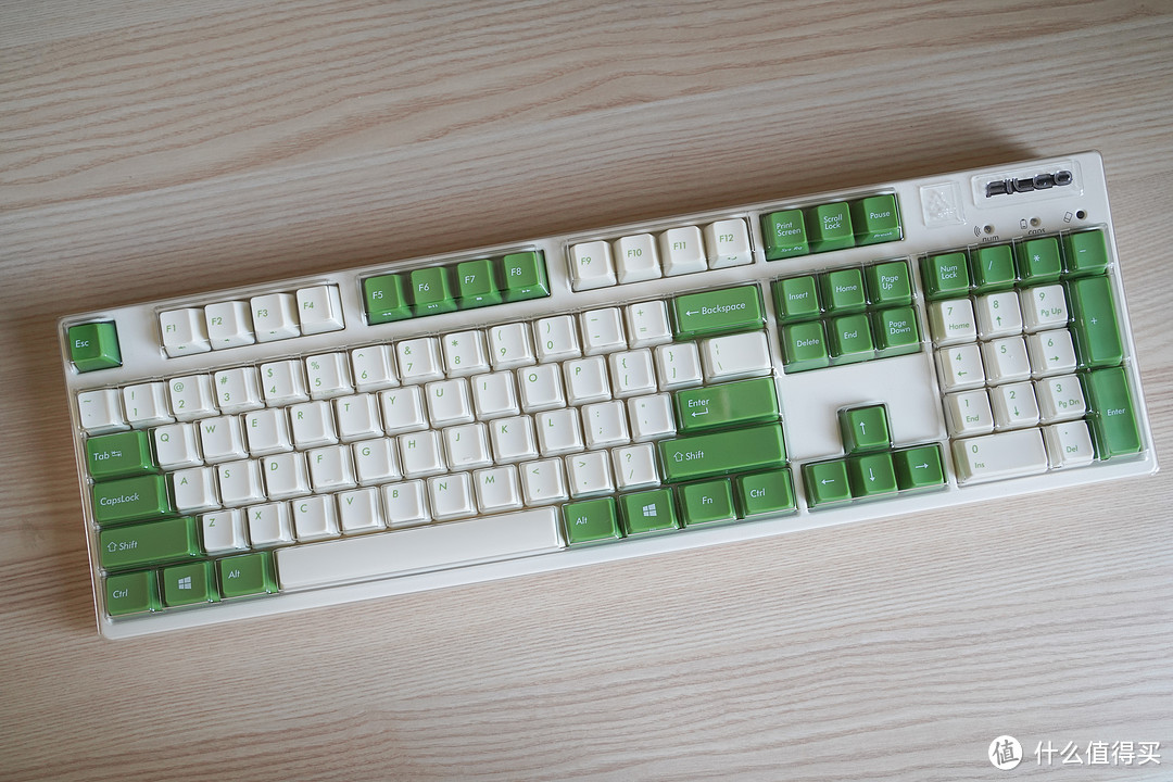 颜控最爱,百看不厌的奶酪绿---filco「104双模圣手二代」机械键盘入手