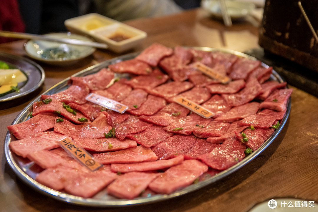5种不同部位的肉组成大拼盘