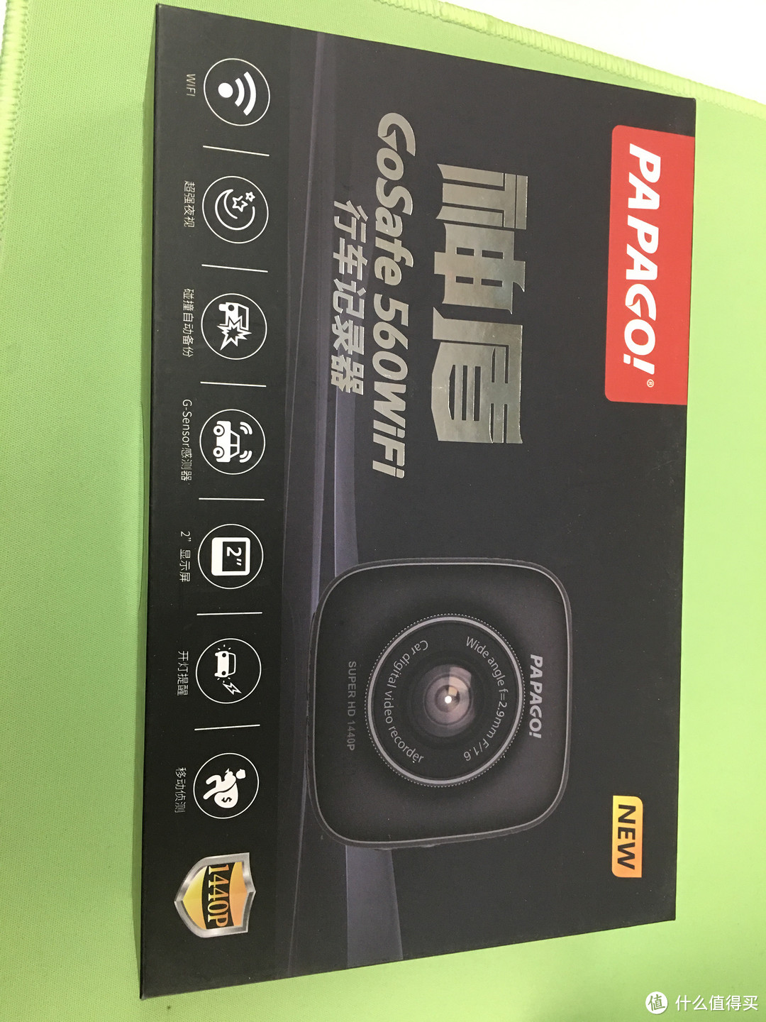 papago 560wifi 行车记录仪测评