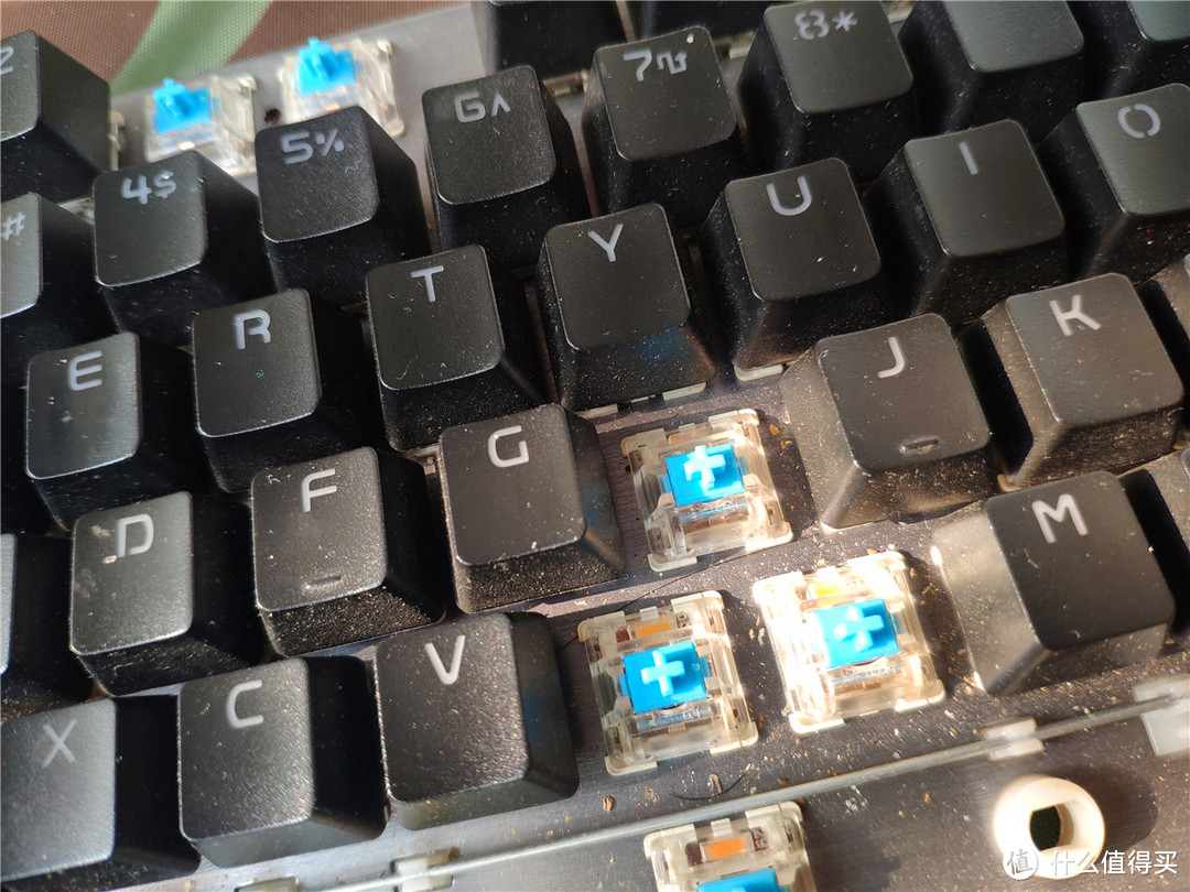 机械键盘换轴维修太简单了吧