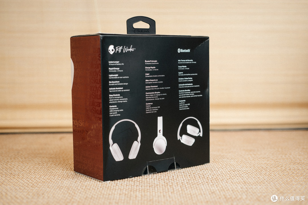 Skullcandy Riff Wireless 无线蓝牙头戴式耳机开箱