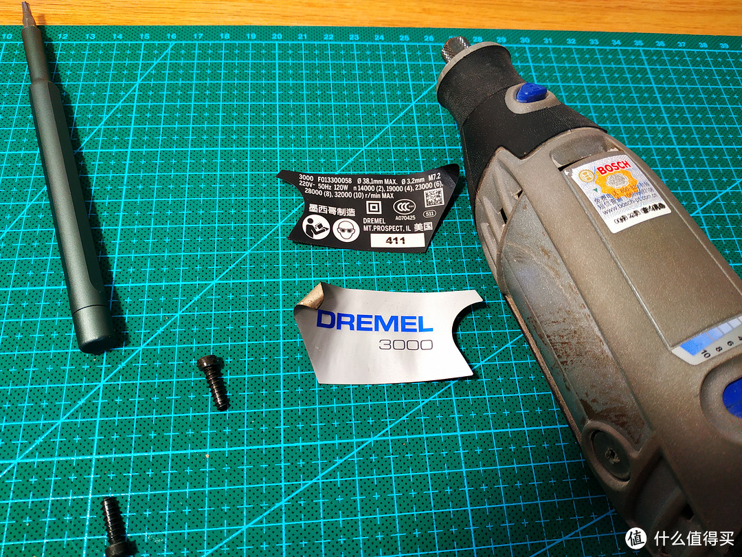 会用还要会修,DREMEL 琢美 3000电磨机维修手记