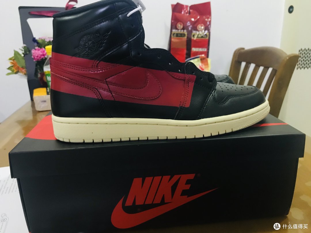 另类禁穿Air Jordan 1开箱,细节比aj6黑红好太多了!