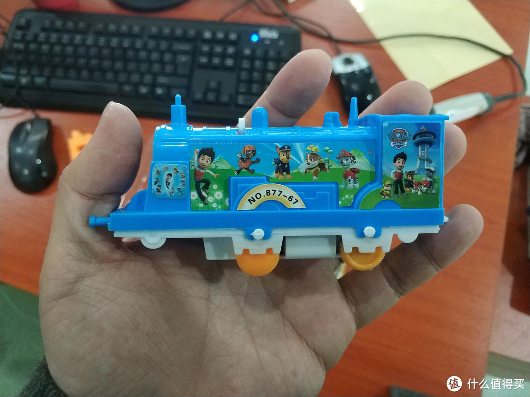 图书馆猿の托马撕(汪汪队)小火车套装轨道玩具
