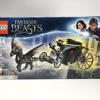 LEGO 75951 乐高神奇动物之格林德沃大逃亡外观展示(魔法杖|夜骐|马车)