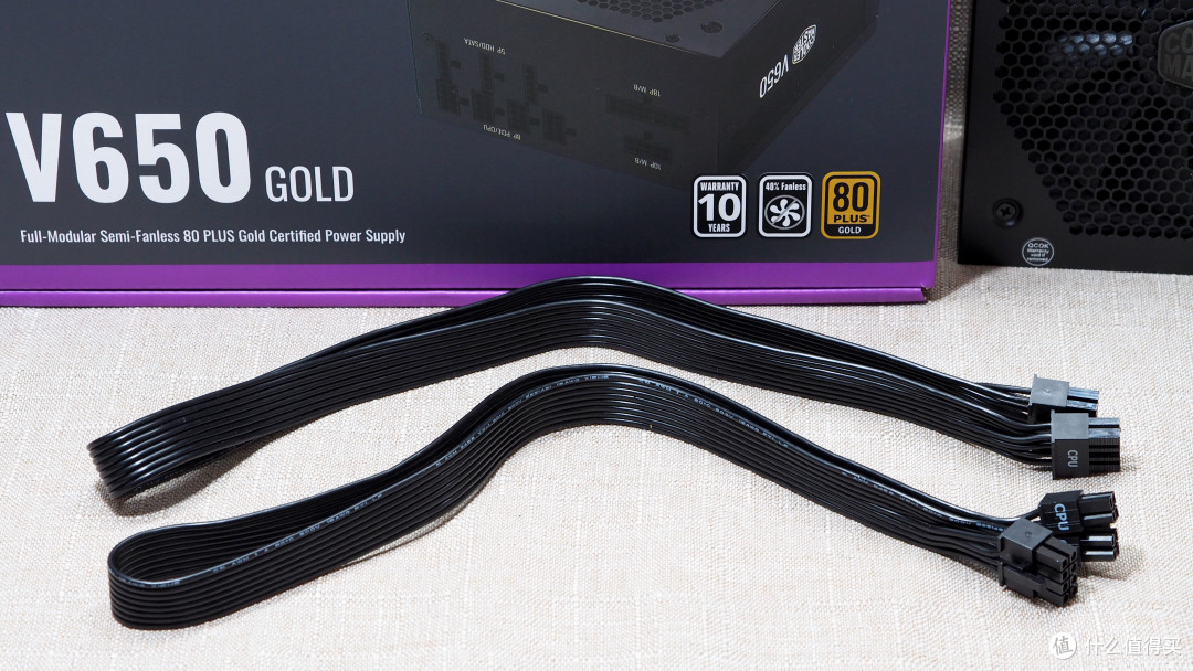 除了十年质保,还要给你双8pin CPU供电——酷冷至尊V650 80plus 金牌模组电源开箱